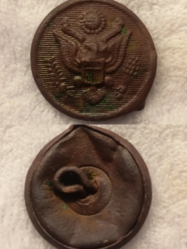 Militaria mantelknopf us - militaria,mantelknopf,