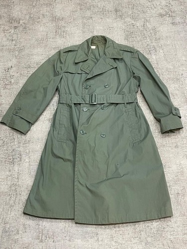 Army green quarpel raincoat - us,