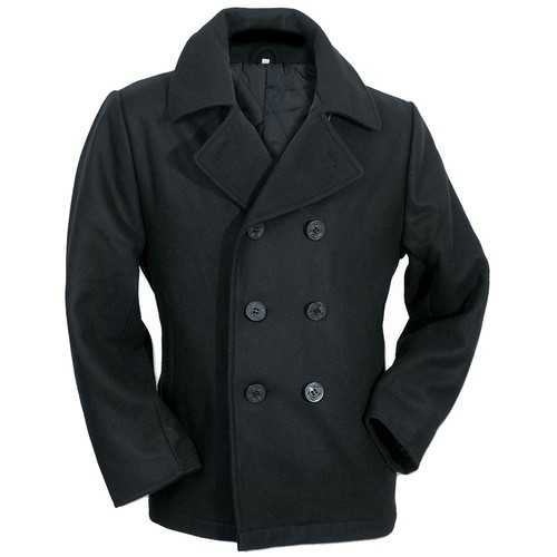 Navy pea coat marine - coat, mantel