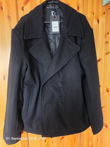 Brandit pea coat marine - coat,
