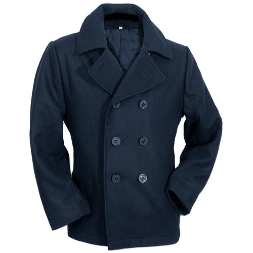 Navy pea coat marine mantel - us,