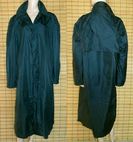 Blauer regenmantel raincoat - regenmantel,