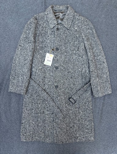 Deadstock 70s belted tweed - 70s,